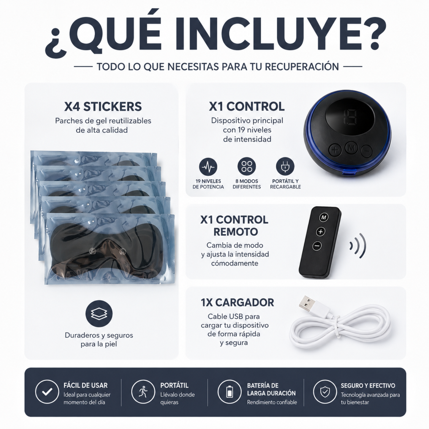 Regenerador Muscular EMS